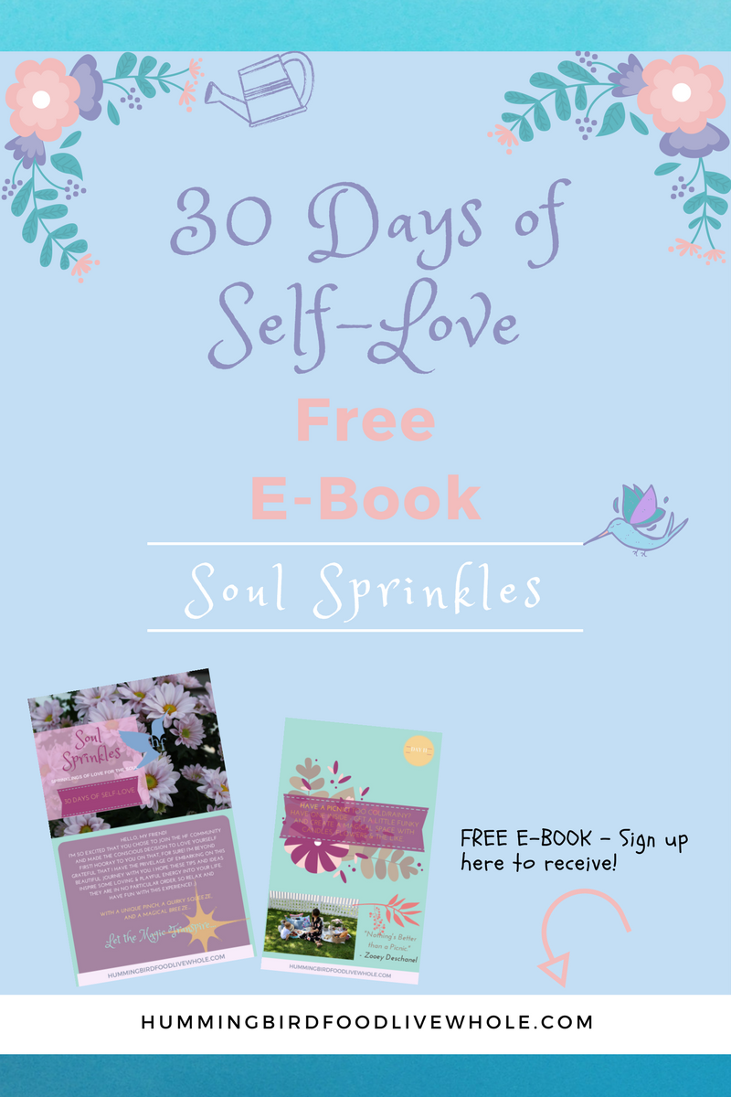 Soul Sprinkles | Sprinklings Of Love For The Soul | 30 Days Of Self-Love | Free E-Book | Self-Love Tips | Join The HF Community | Sign Up To Receive